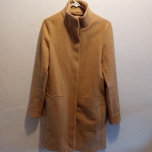 Wool blend coat.